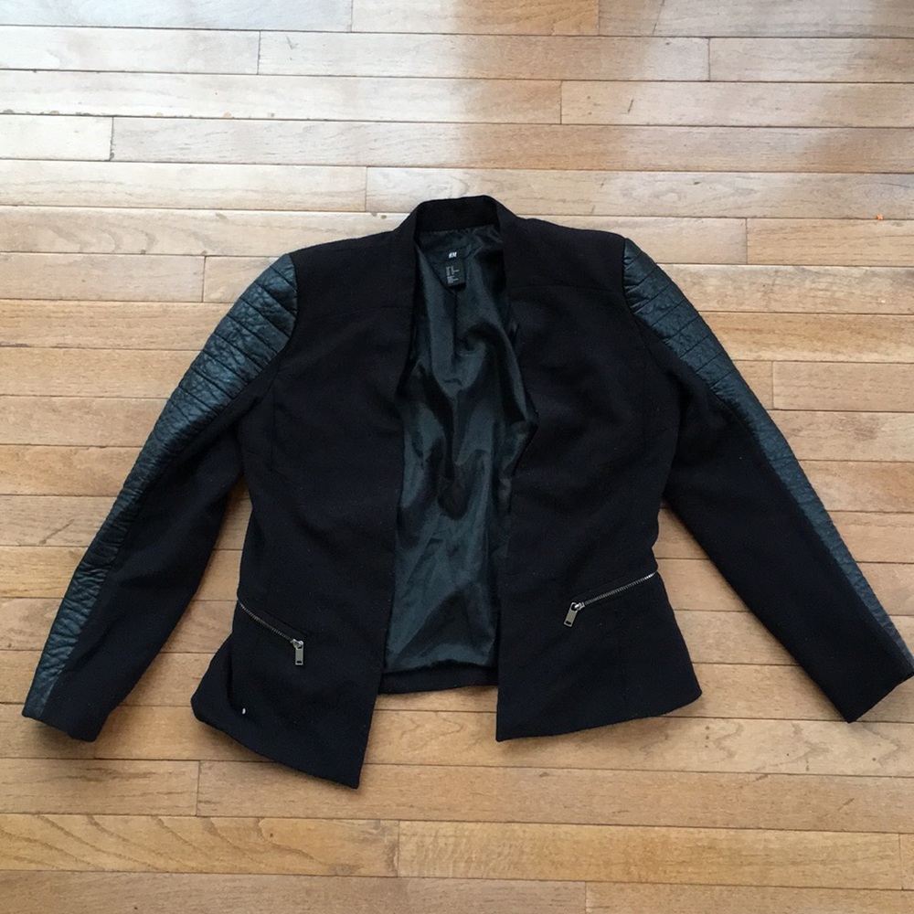 H&M Blazer/Leather Jacket